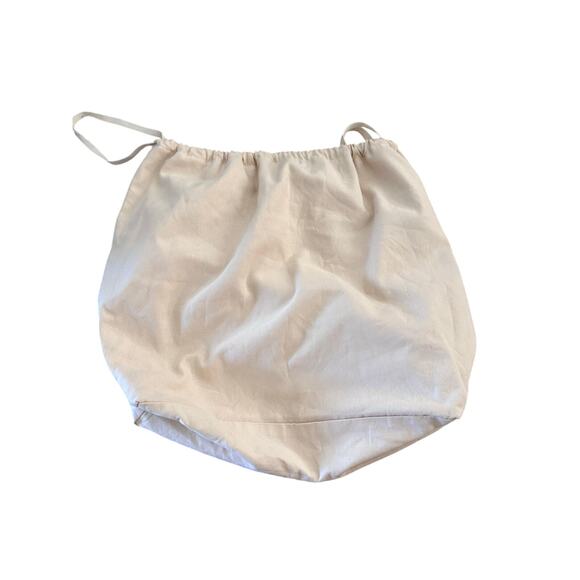 Louis Vuitton White 100% Cotton Drawstring Dust Bag - Picture 2 of 6